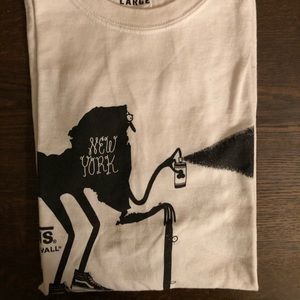 Vans New York tee. Size Large.